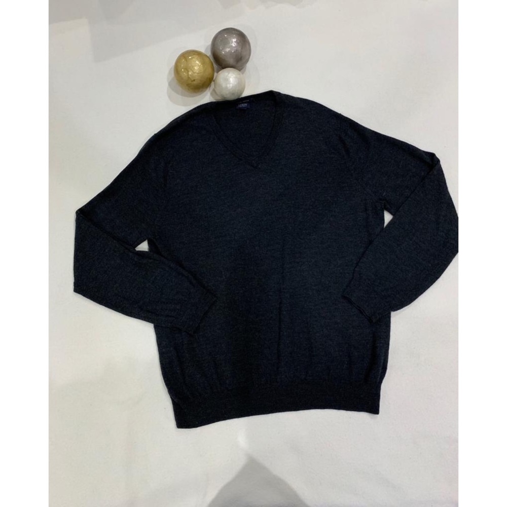 J. crew Italian merino Men   Sweater size XL